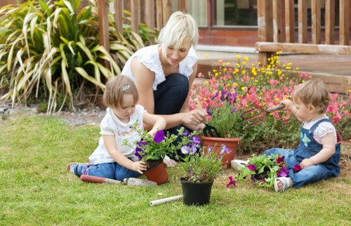 Illustration representing accessible landscaping services in Camden