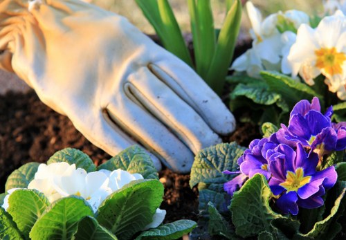 SSL encrypted Landscapers Camden payments area on a digital screen